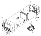 Samsung TXN3071WHFX cabinet parts diagram
