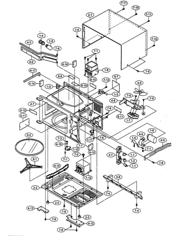 Oven/cabinet parts