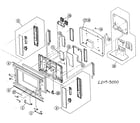 Sony KLV-30XBR900 cabinet parts diagram