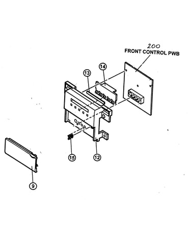 Front control pwb