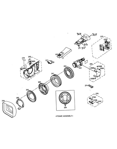 Frame assy