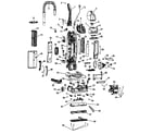 Hoover U5752-900 vacuum diagram
