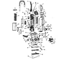 Hoover U5722-900 vacuum diagram
