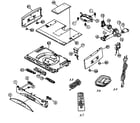 JVC FS-SD1000 cabinet parts diagram