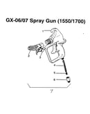 Spray gun(1550/1700)