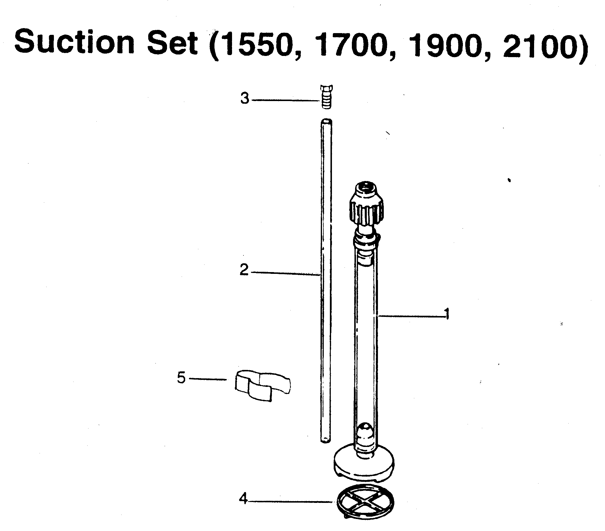 SUCTION SET(1550,1700,1900,2100)