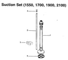 Wagner DSP1900 suction set(1550,1700,1900,2100) diagram
