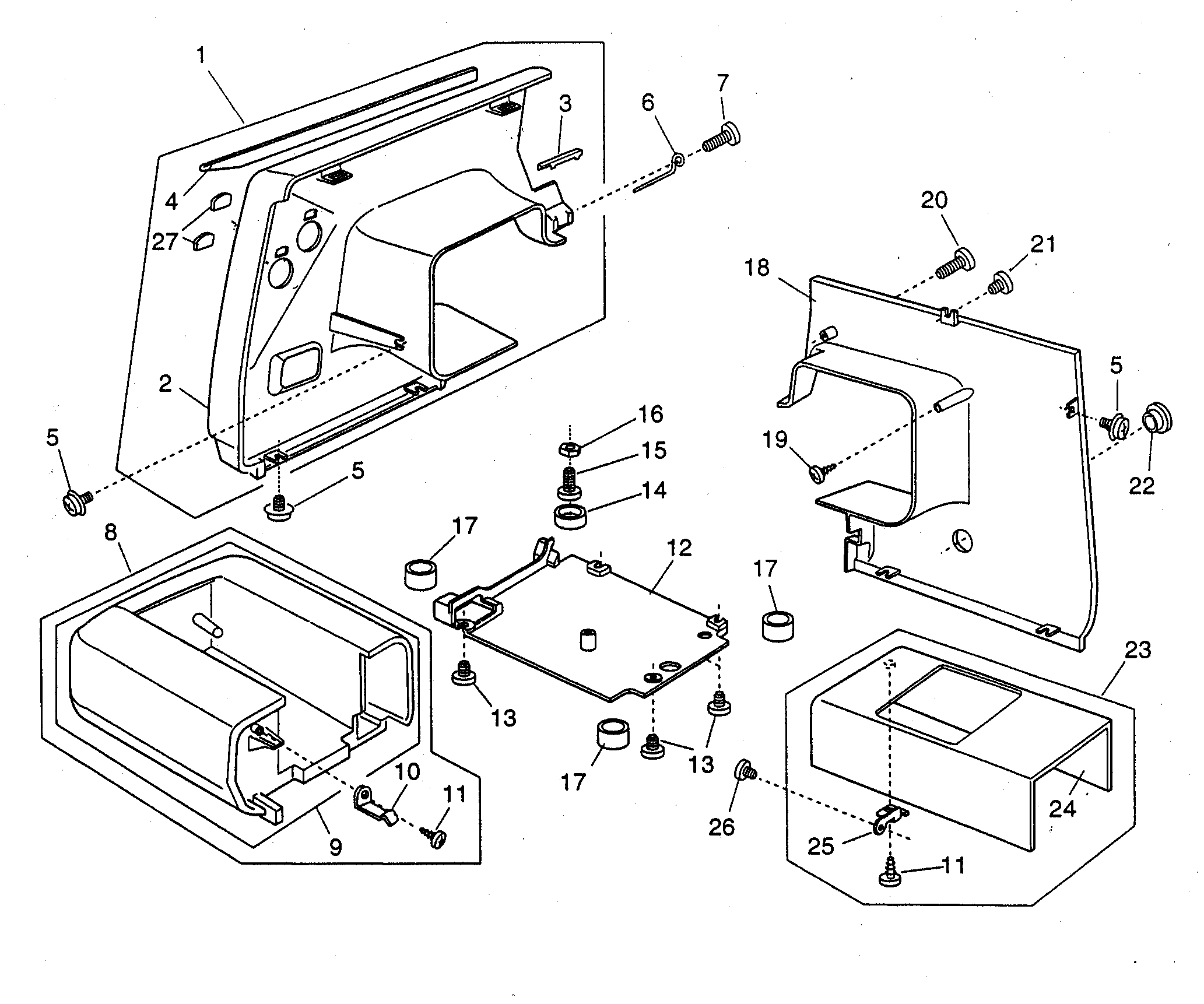 FRONT CABINET