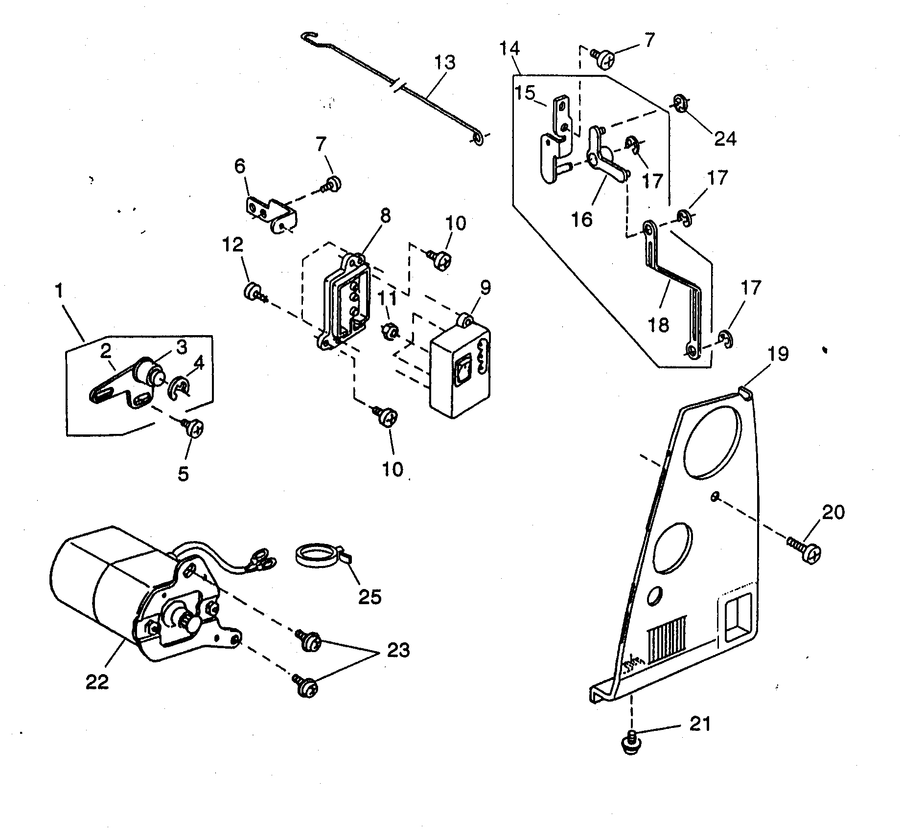 Motor assy