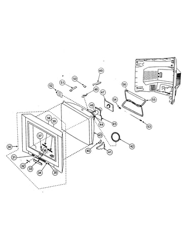 Front cabinet parts