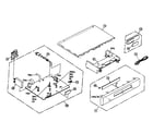 Panasonic PV-V4022-A cabinet parts diagram