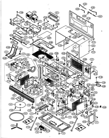Oven/cabinet parts