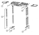 Coleman 9941-768 grill stand diagram