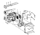 Hoover S7065-022 housing assy diagram