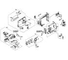JVC GR-D30U right cabinet parts diagram