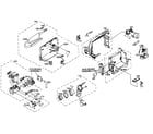 JVC GR-D31U right cabinet parts diagram