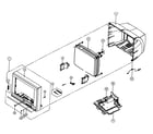 Samsung TXN3271HFX cabinet parts diagram