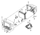 Samsung TXN2771HFX cabinet parts diagram