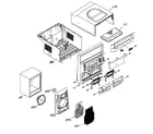 Audiovox CD2772 cabinet parts diagram