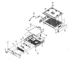 Samsung SIRT351X cabinet parts diagram