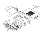 Samsung SIRT165X cabinet parts diagram