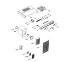 Audiovox STS31AAST-20 cabinet parts diagram