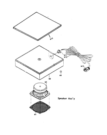 Speaker assy