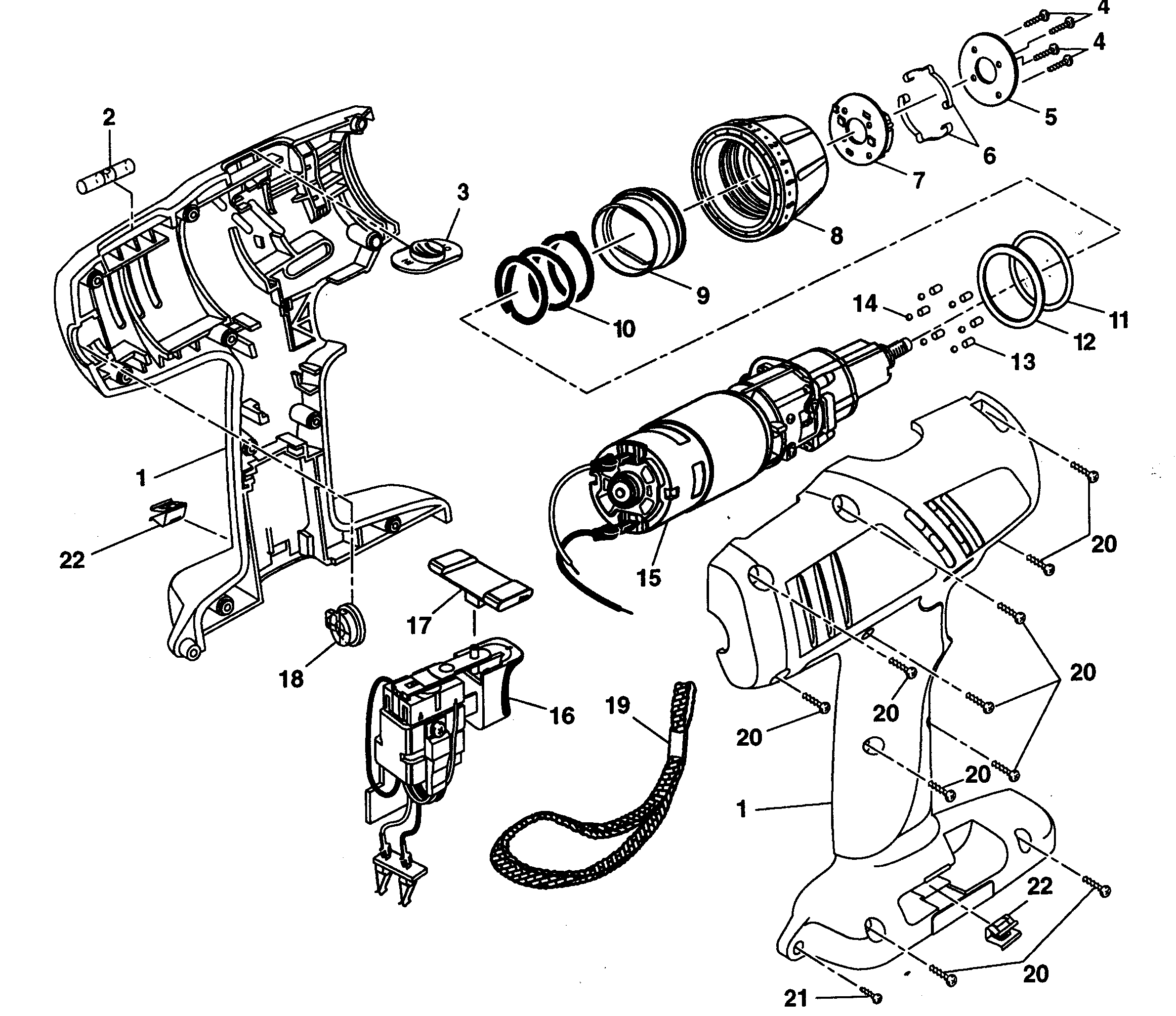 Motor assy