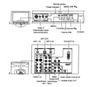 Toshiba 34HF83 cabinet parts diagram