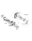 Rear assy/case front assy