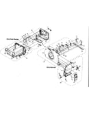 Housing cover assy/case left assy