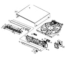 Samsung HT-DB600 cabinet parts diagram