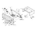 Sony STR-DE895 cabinet parts diagram