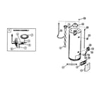 Kenmore 153339410HA water heater diagram
