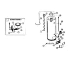 Kenmore 153336160 water heater diagram