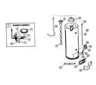Kenmore 153336400HA water heater diagram