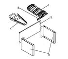 Craftsman 706659700 riser accesory kit diagram