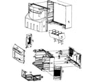 Apex GB5108 cabinet parts diagram