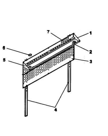 Backwall/pegboard