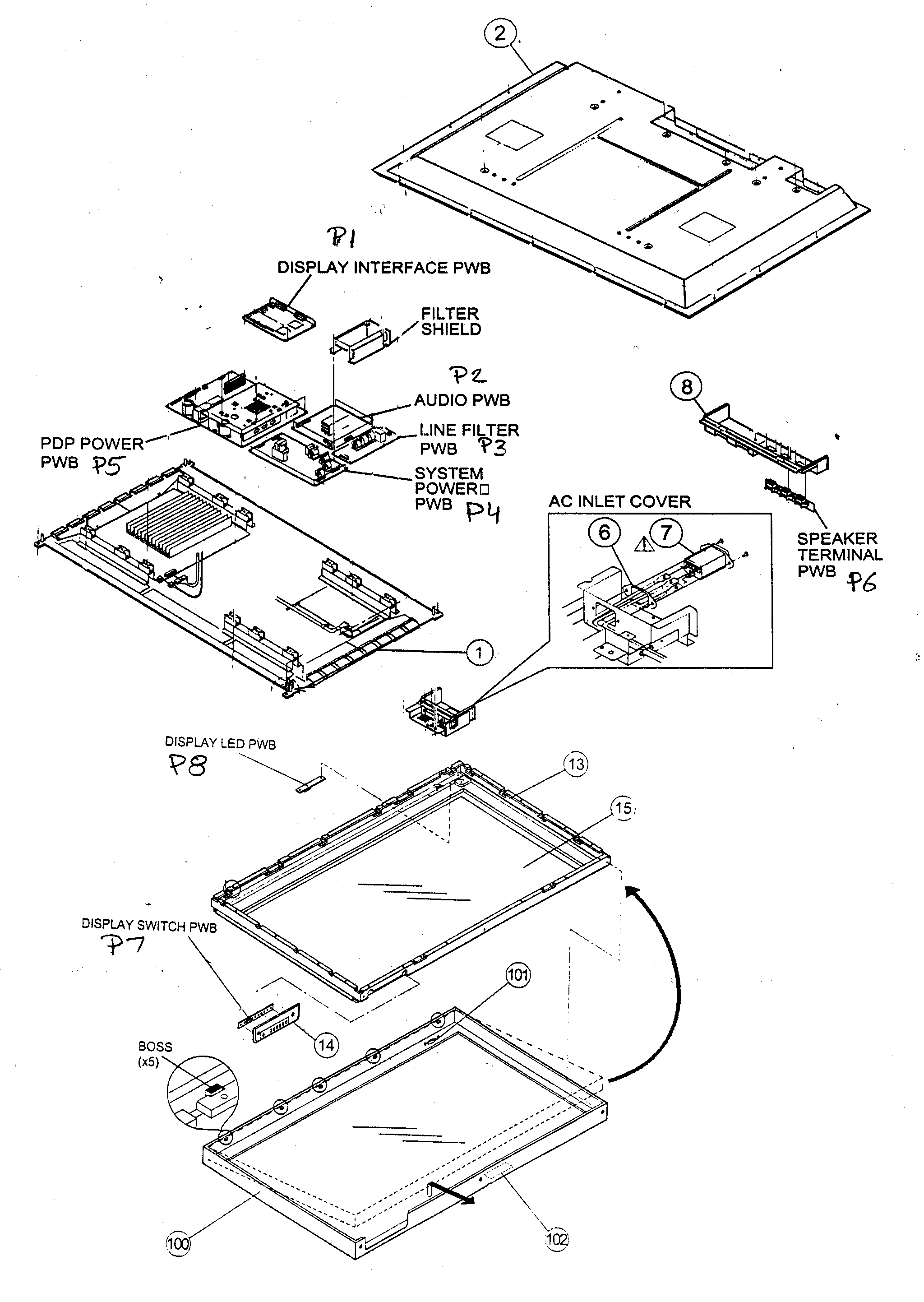 SCREEN ASSY