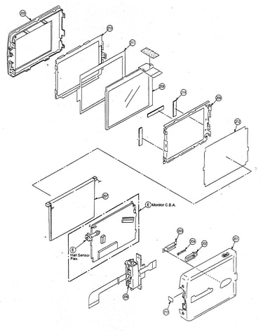 Lcd assy
