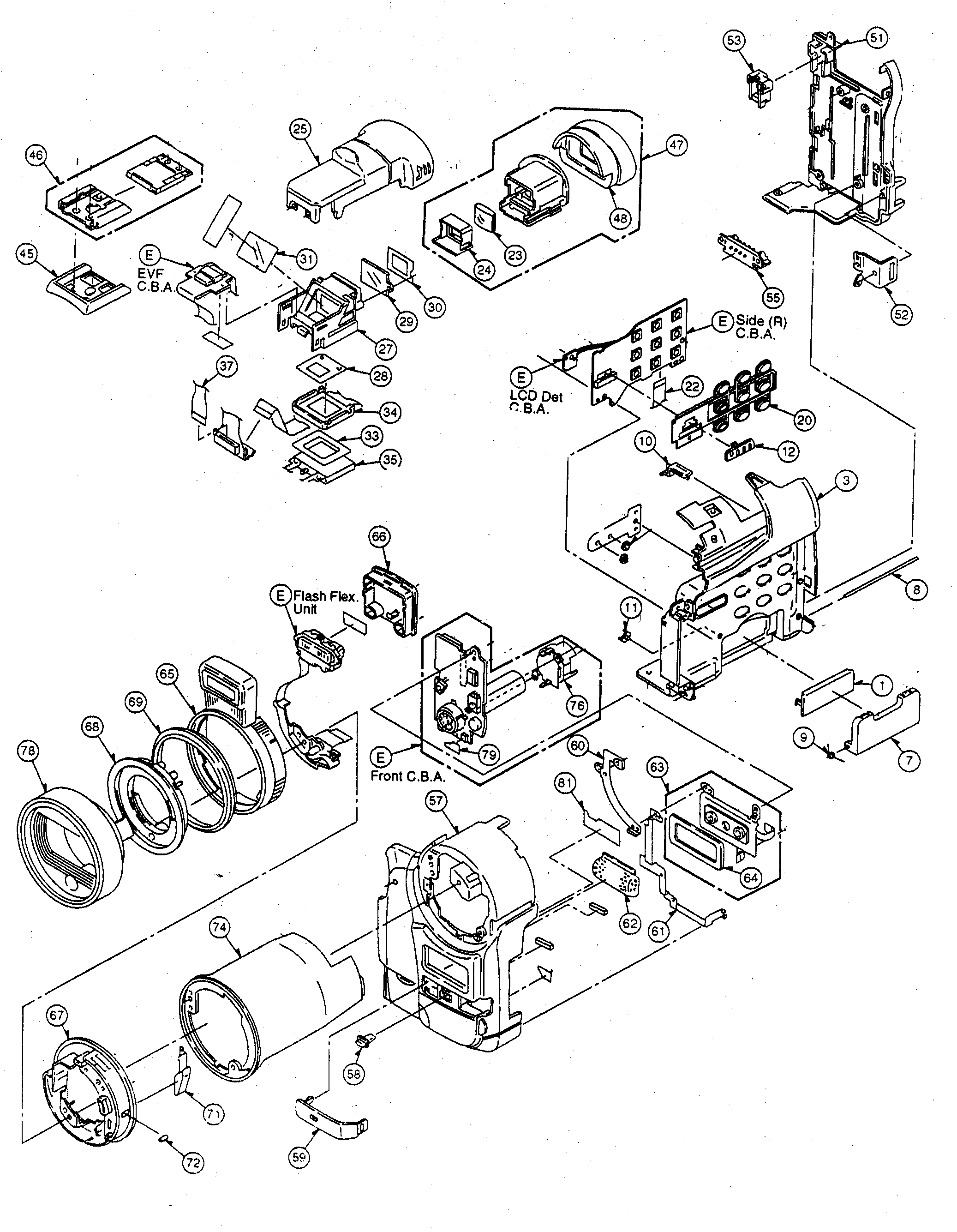 CABINET PARTS 1