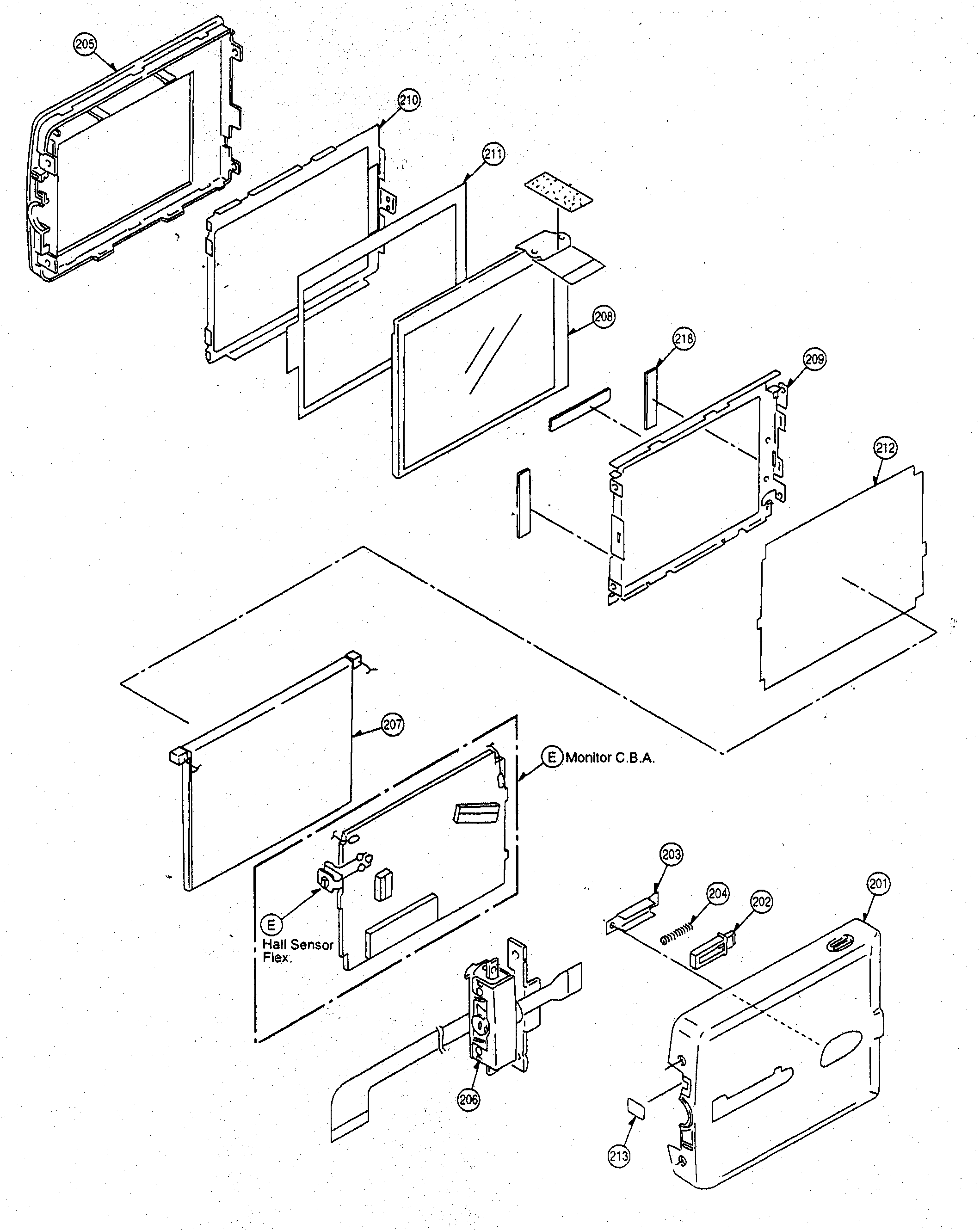 Lcd assy
