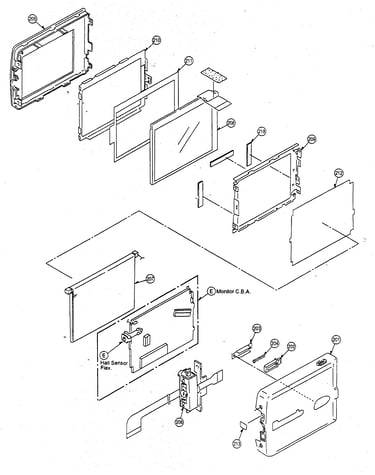 Lcd assy