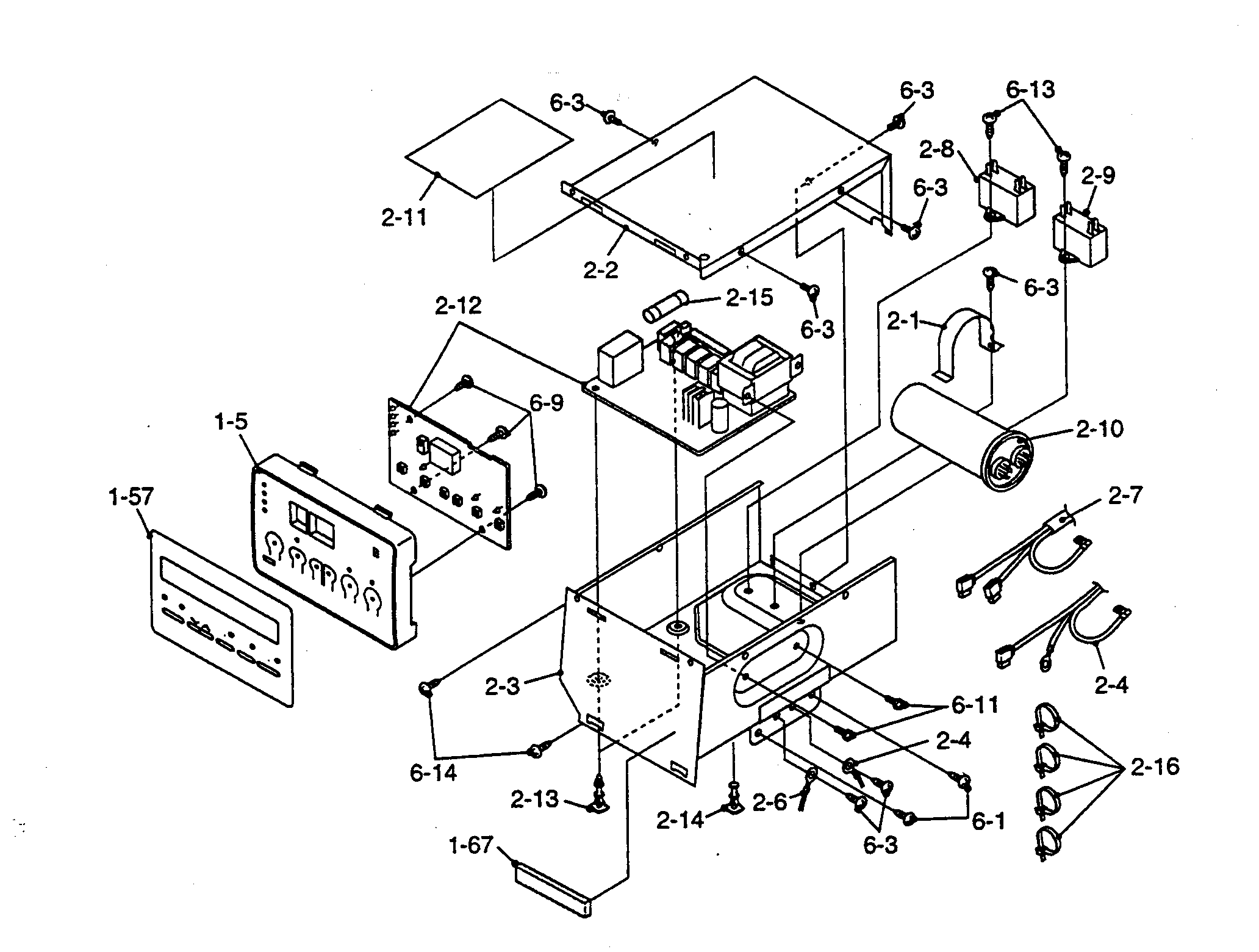 Control box parts