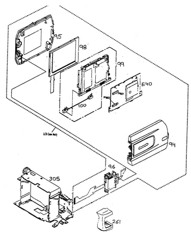 Lcd assy