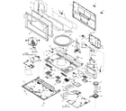 Panasonic DVD-LX9PP cabinet parts diagram