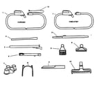 Hoover S5684-035 accessorys diagram