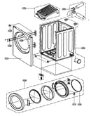 Cabinet/door assy