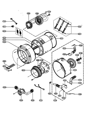 Drum/control panel assy